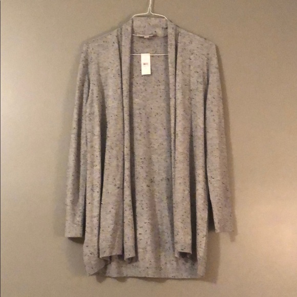 SPECKLED SOFT OPEN CARDIGAN NWT - Picture 5 of 8